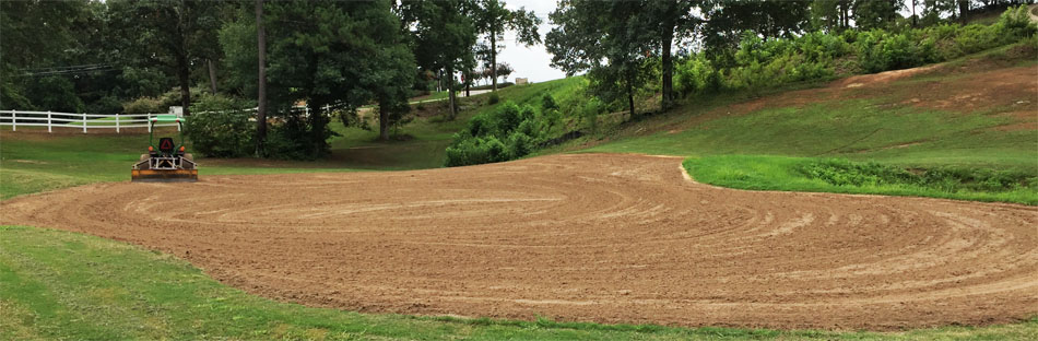 Golf course repair in Florida by Westscapes Golf Construction.